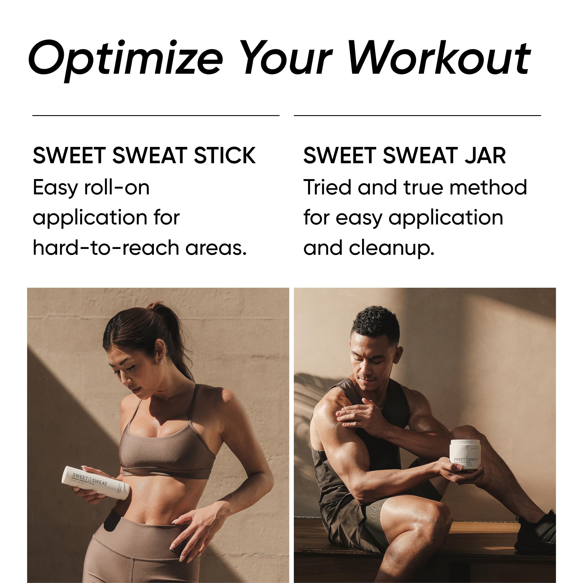 Sports Research Premium Sweat Enahancing Fitness Pack - Sweet Sweat Waist Trimmer Pro Series (M-L/Black) & Workout Enhancer Gel Stick (Citrus Mint, 6.4oz) - Image 5